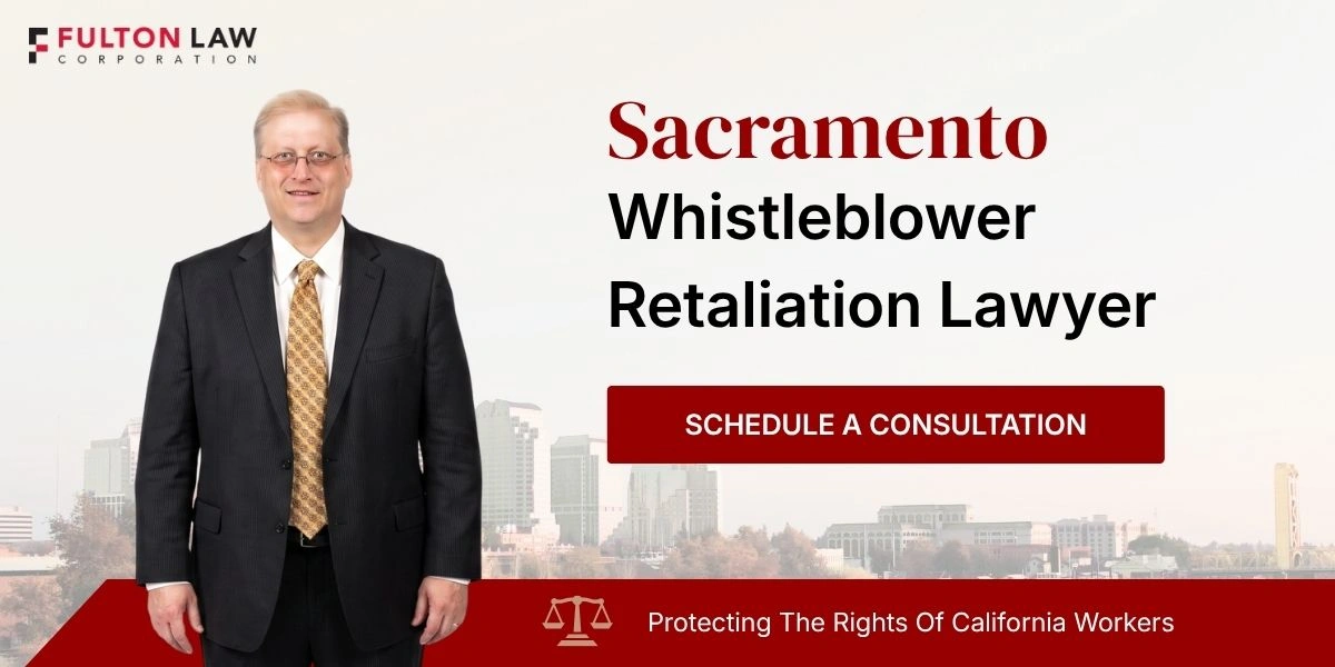 Best Sacramento Whistleblower Retaliation Lawyer Sacramento Whistleblower Retaliation Lawyer